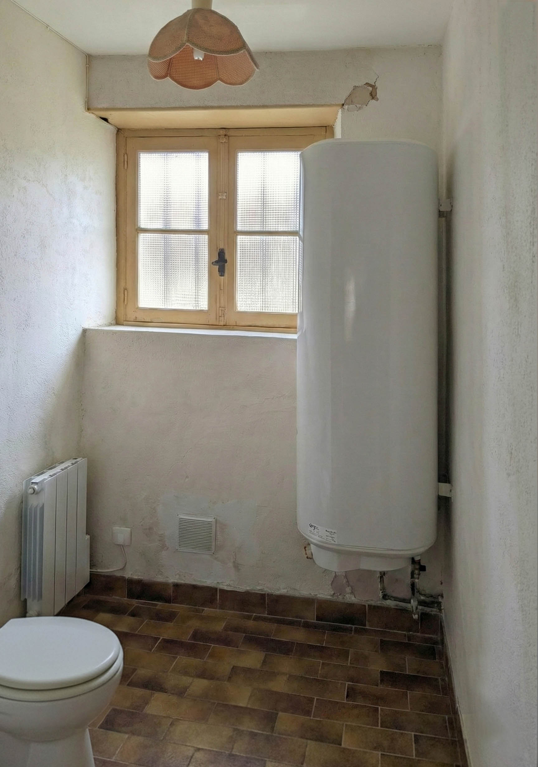 Salle de bain avant travaux