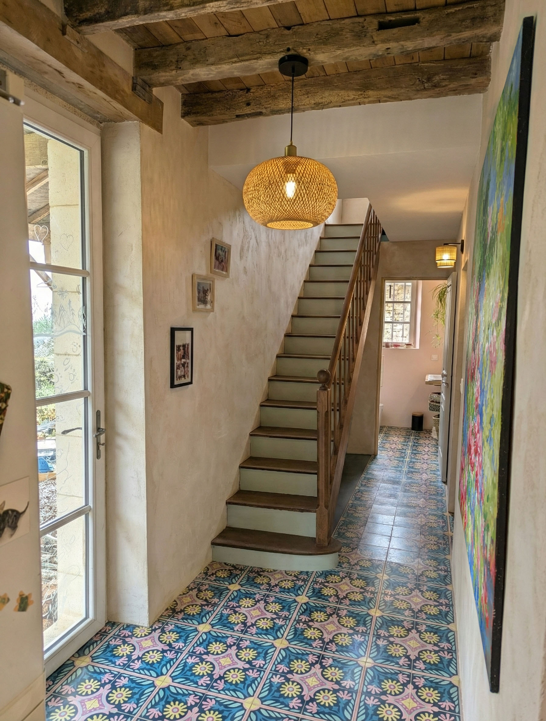 Escalier après travaux