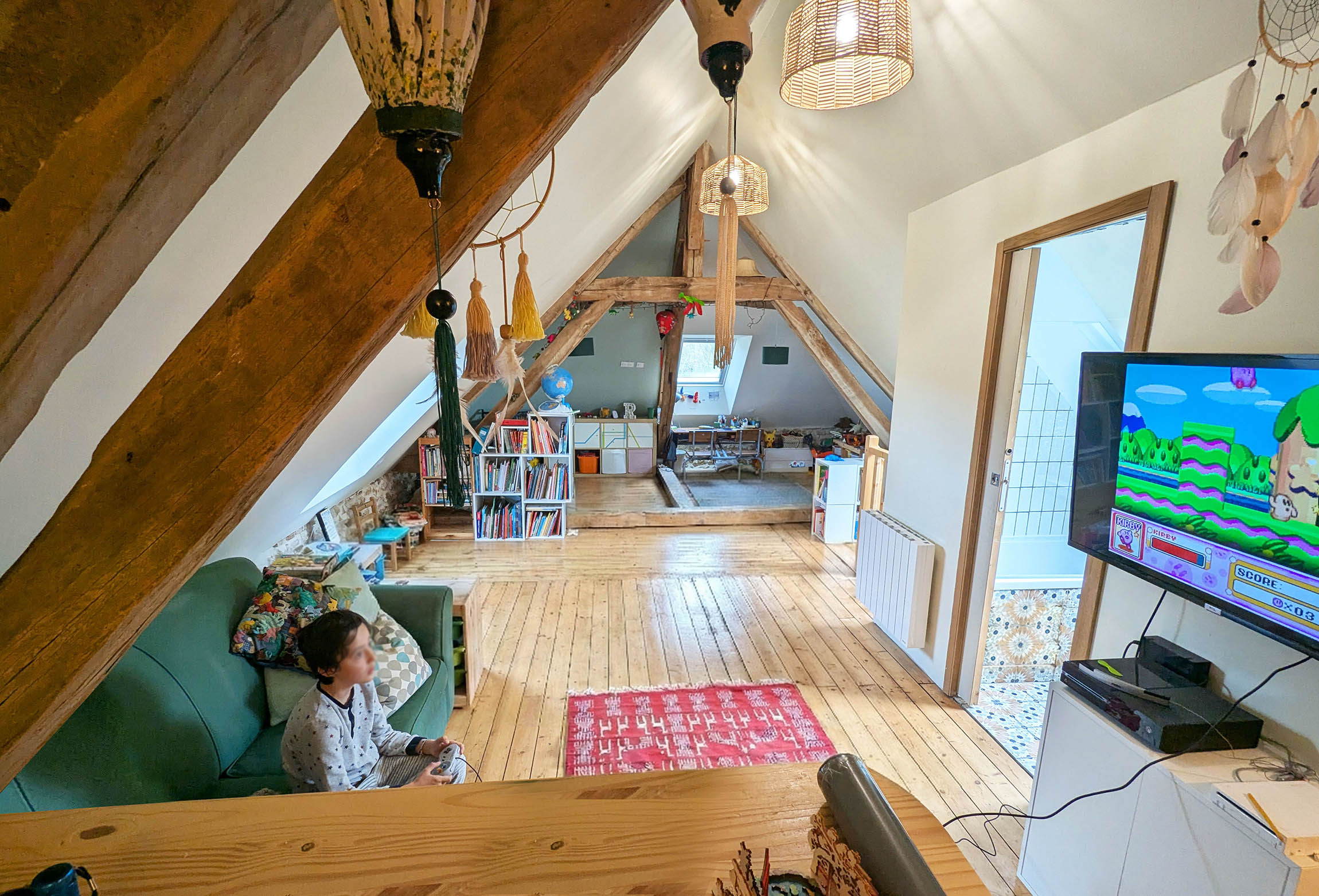 Combles après travaux