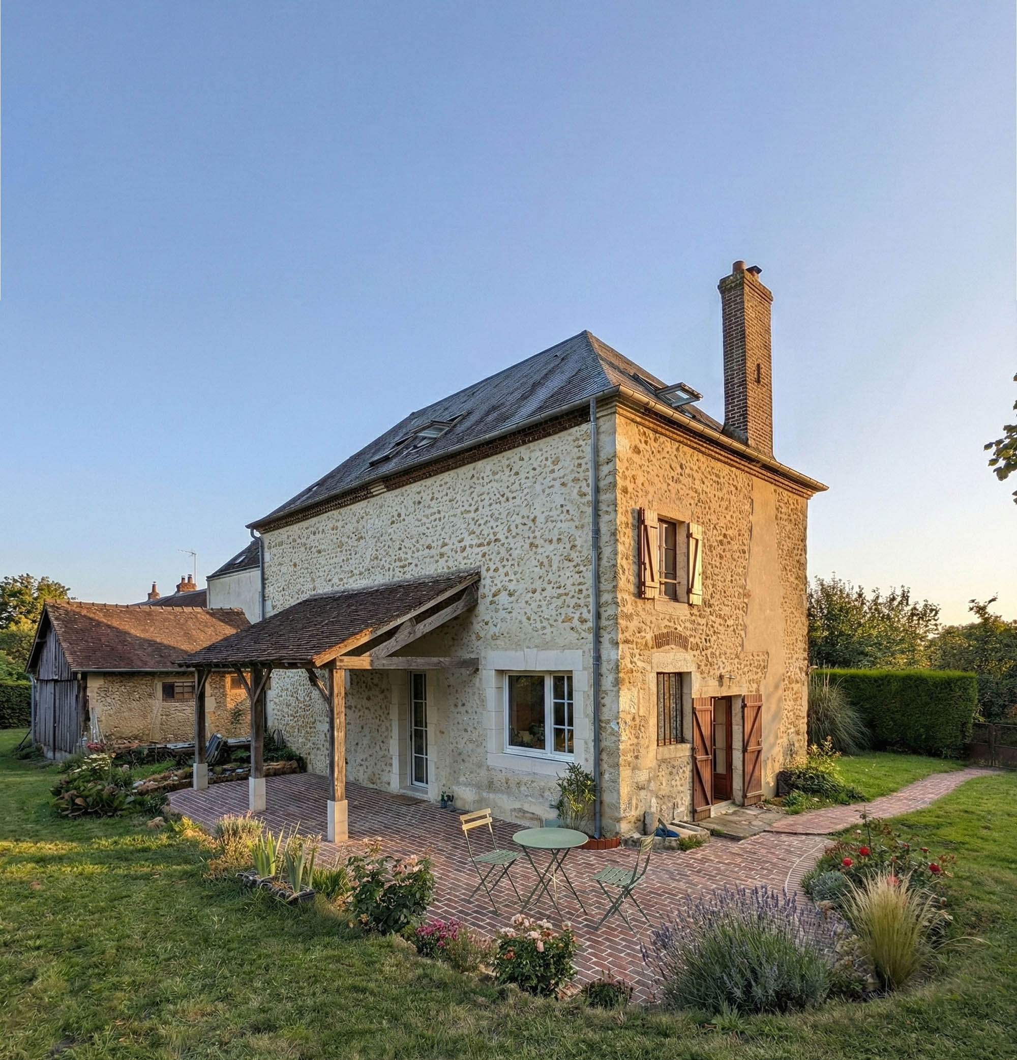 Extérieur maison après travaux