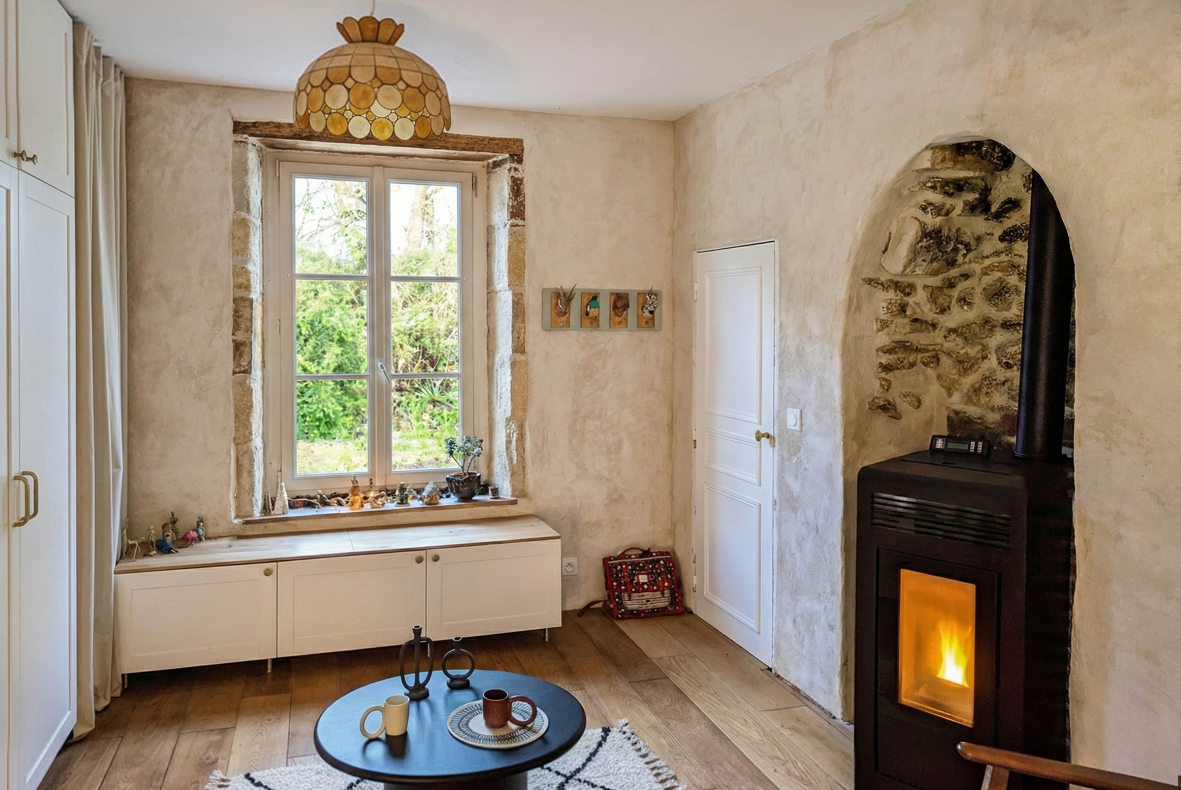 Le conduit de cheminé a été réouvert