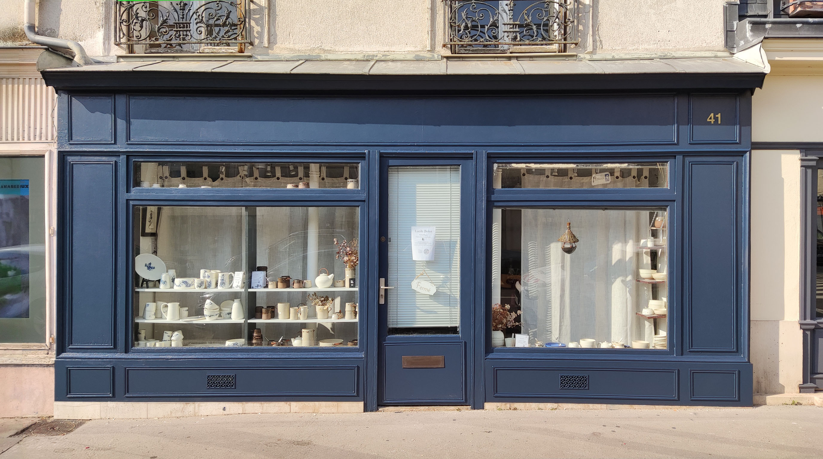 Espace de vente - présentoirs