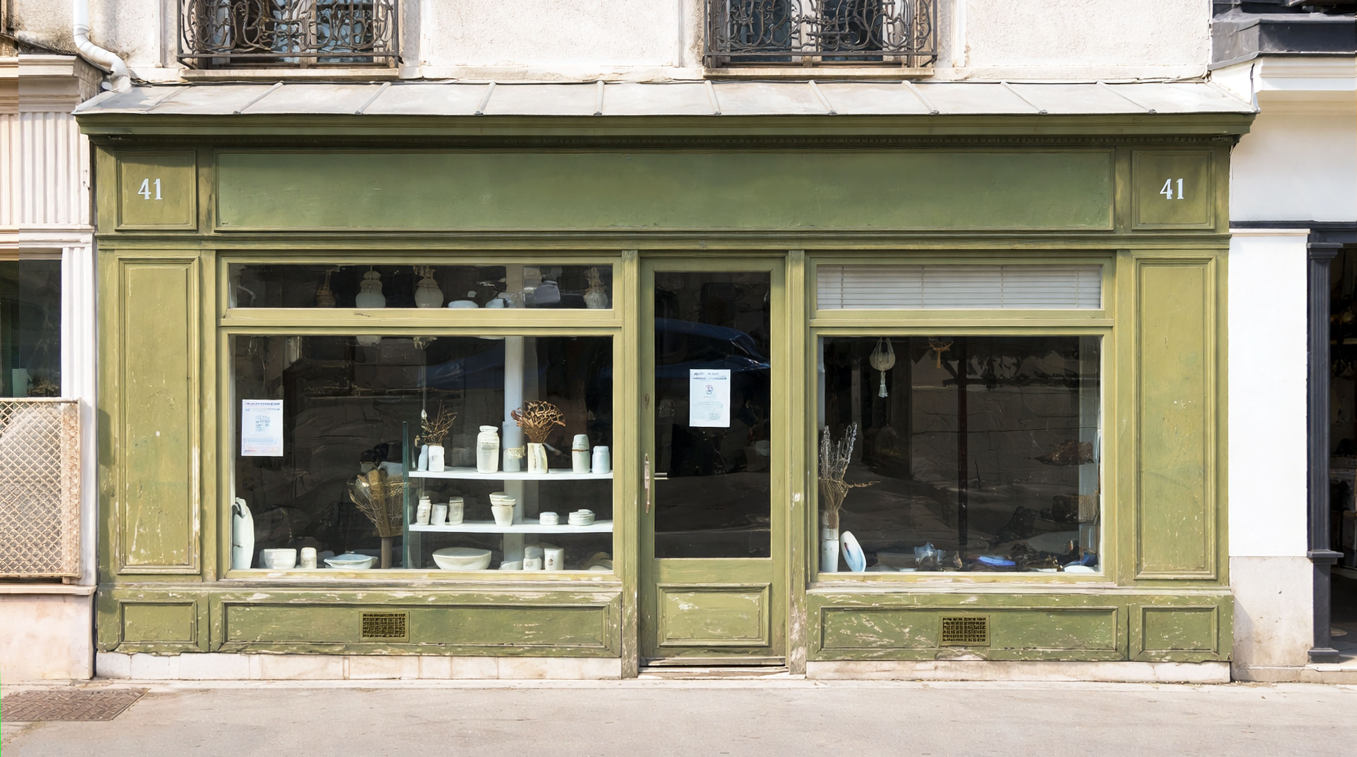 Mobilier sur mesure et céramiques