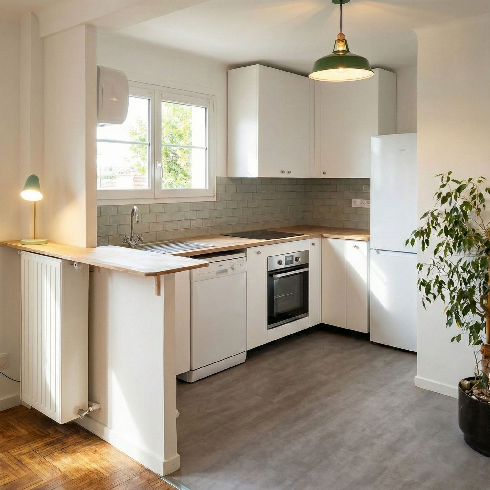 Cuisine après rénovation