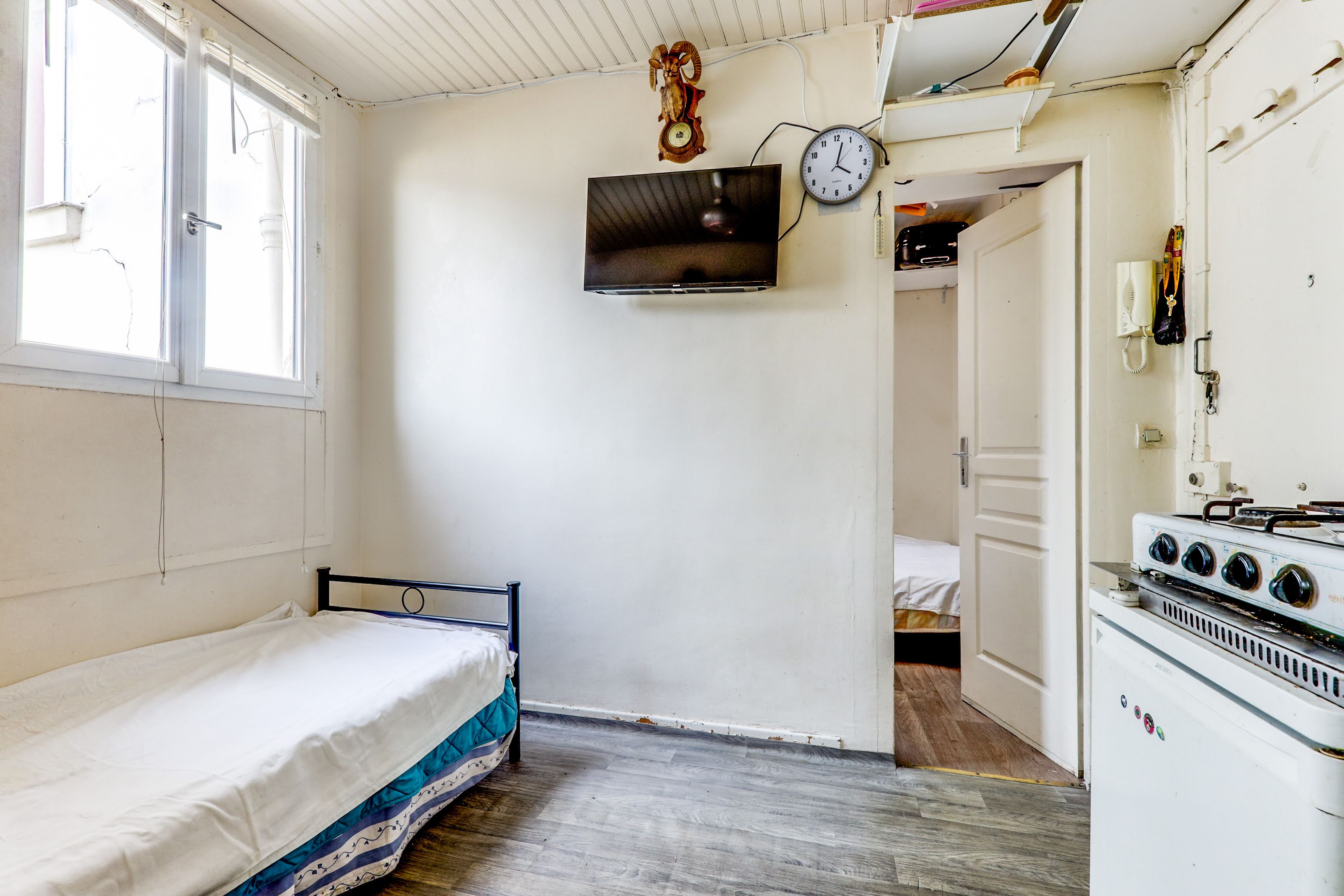 Structure poteaux-poutres apparente