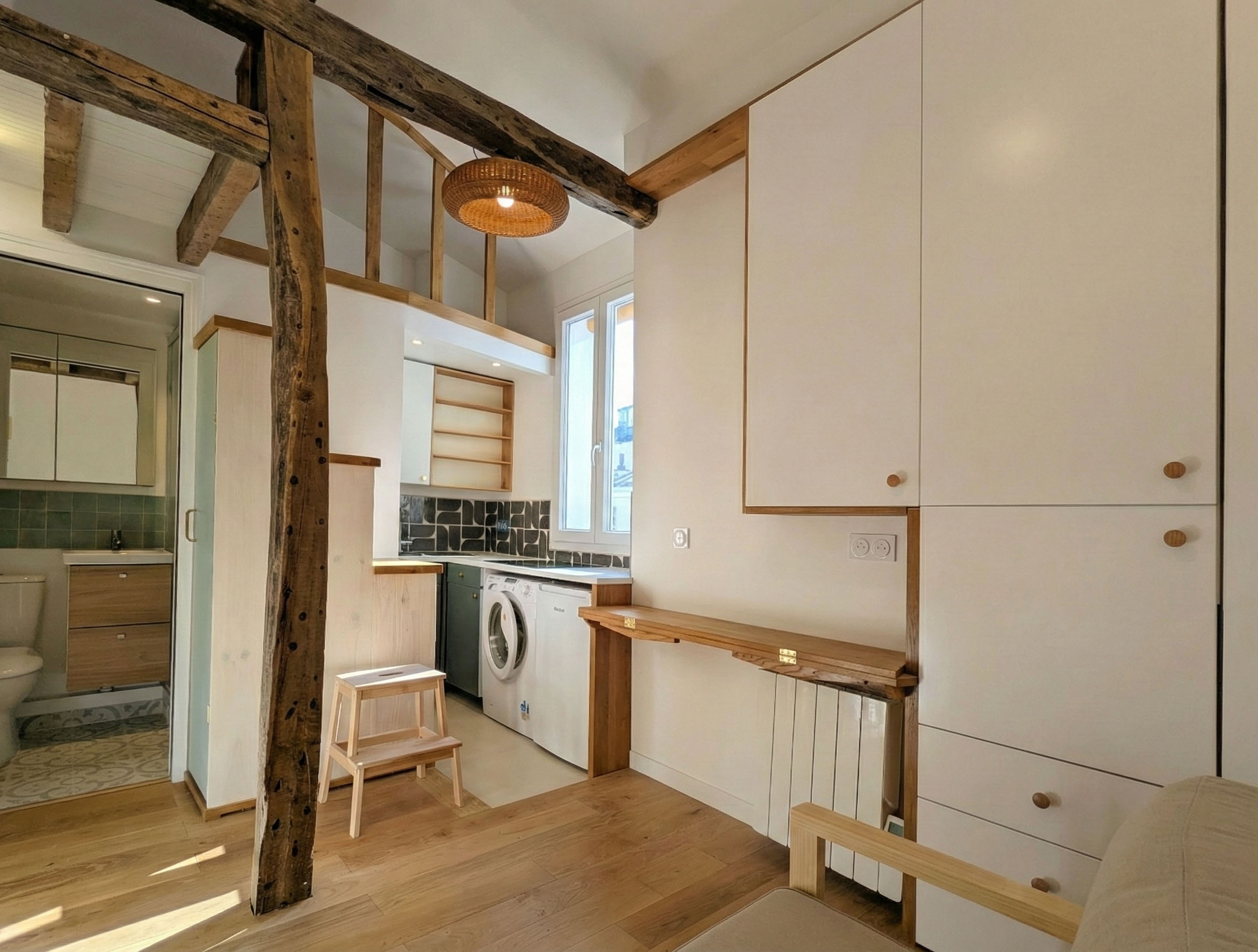 Repousser les murs : création d'un micro-loft